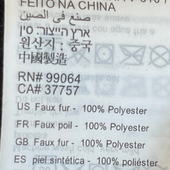 Billabong cozy days black sherpa jacket in a size large - Picture 15 of 15